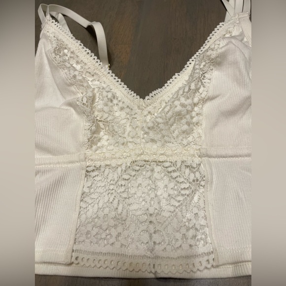 aerie Other - NEW! • AERIE • White Lace Bralette | White | XL